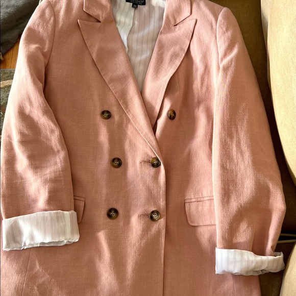 TopShop linen blazer, size 8 - Picture 3 of 6
